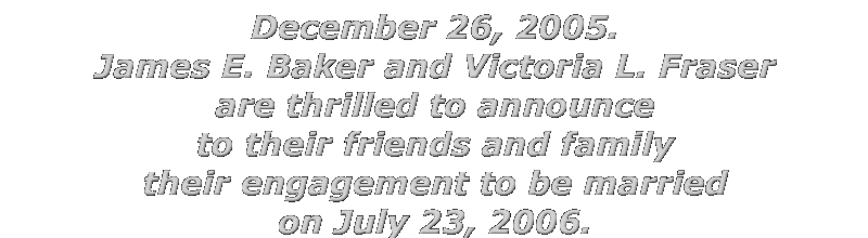 Wedding Announcment